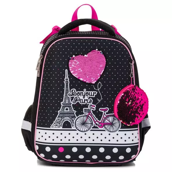 Backpacks Hatber: kisaran orthopedik kanthi layar lan model liyane saka review Company 15456_39