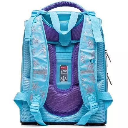 Backpacks Hatber: kisaran orthopedik kanthi layar lan model liyane saka review Company 15456_41