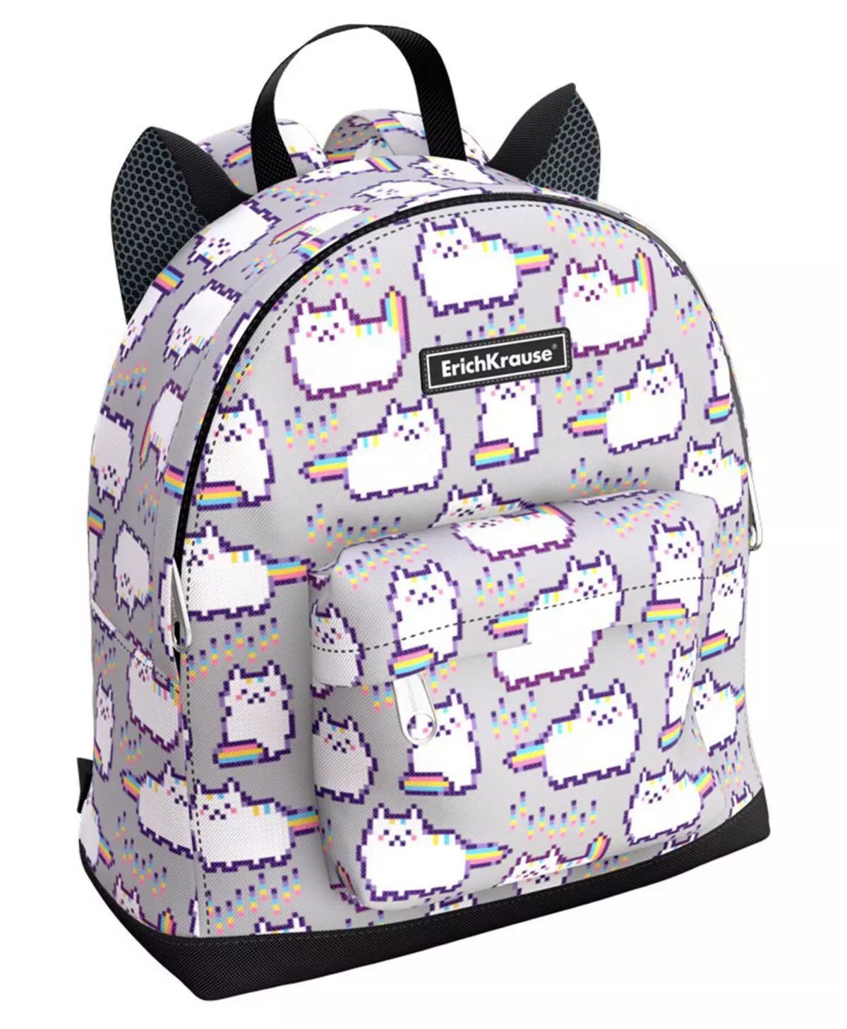 Backpacks dhe Erich Krause radhët: Backpacks shkollore për vajzat dhe djemtë e parë të klasës, për adoleshentët, backpacks me mbrapa ergonomik dhe të tjerët 15465_26