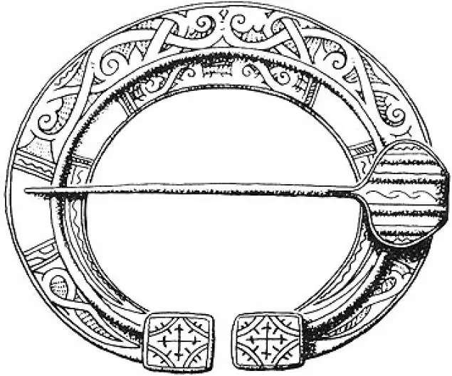 Dealg (185 grianghraf): conas samhlacha a chaitheamh ó leathar agus fabraic, dealga faisin 2021, chomh maith le i bhfoirm bláth, ordaithe agus jewelry álainn 15524_6