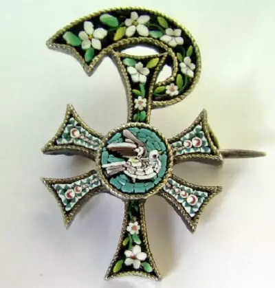 Brooch (185 ata): Faʻafefea ona fai ni faʻataʻitaʻiga mai le paʻu ma ie, o le fshion booshes 2021, faʻapea foi i le faiga o fugalaʻau 15524_71