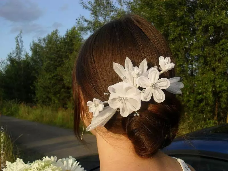 Horquillas de boda para el cabello (38 fotos): Modelos de boda para peinados Novia de Foamira 15534_37