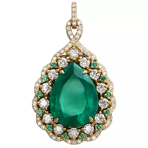 Amber, estilo dotorea duten modeloen mozketak - Emerald, Ruby, Topaz, Sapphire (73 argazki) 15549_29