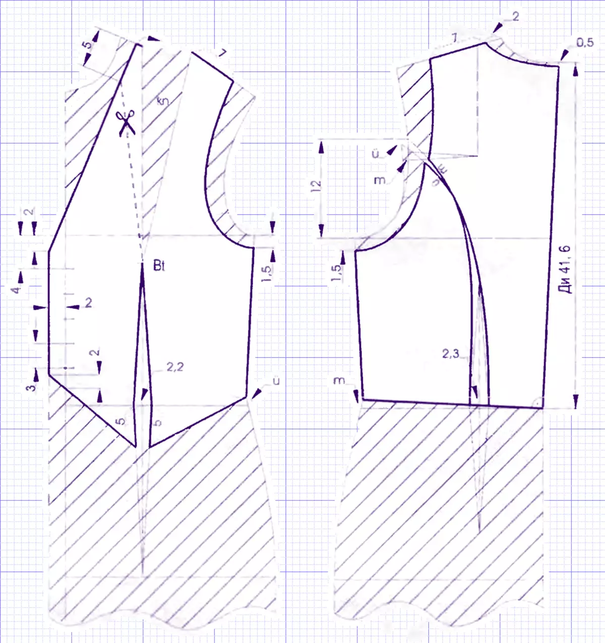 来自老牛仔裤的背心自己做到这一点：如何缝制，模式 15573_4