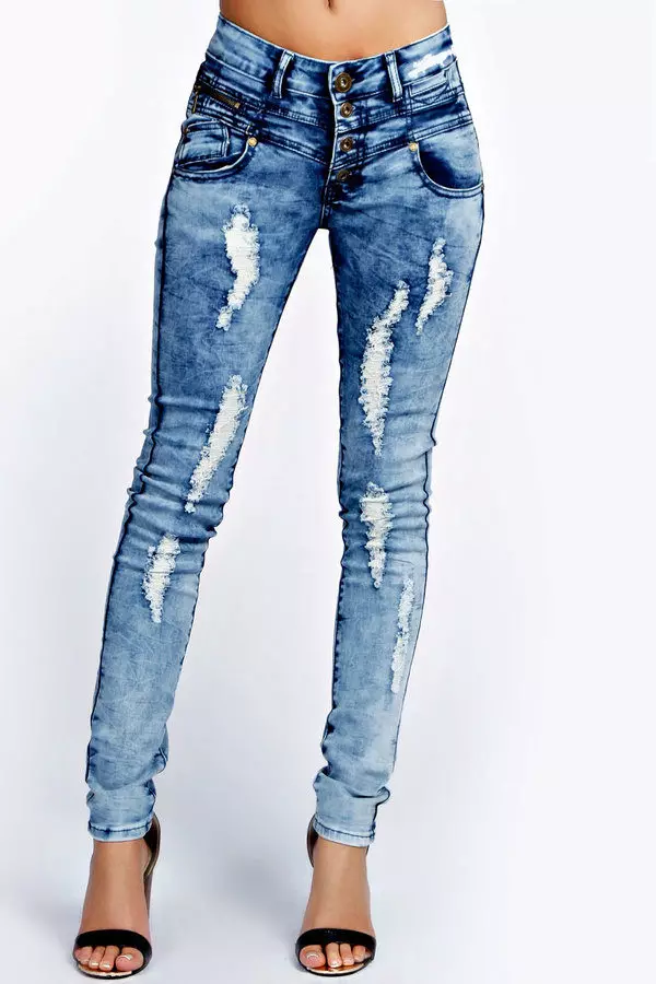 Come sbiancare i jeans a casa: bollire senza animali, con candeggina e perossido di idrogeno, rendendo più leggero 15577_42