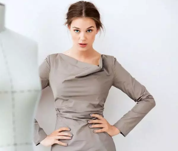 ドレスのパターン：どのようにそれを自分で作成するには、初心者のための単純なパターン、7つのパターンとモデリング 15591_14