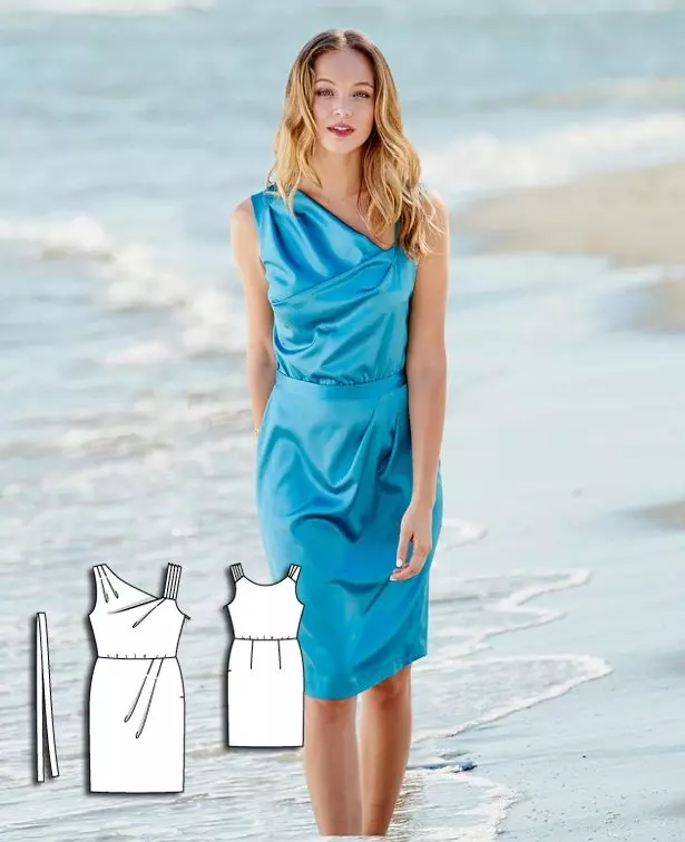 Patróns de vestidos: como facelo, patróns simples para principiantes, 7 patróns e modelos 15591_3