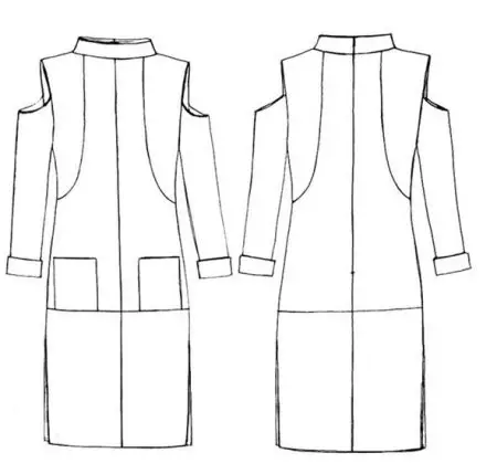 Vzorci Obleke: Kako narediti sami, preprosti vzorci za začetnike, 7 vzorcev in modeliranja 15591_32