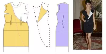 דפוסי שמלות: איך לעשות את זה בעצמך, דפוסים פשוטים למתחילים, 7 דפוסים ודוגמנות 15591_44