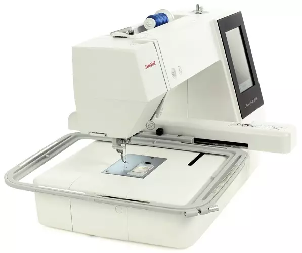 Janome Embroidery Machines: Models Memory Craft 500e, 350e and other sewing and embroidery machines. How to embroider? 15630_10