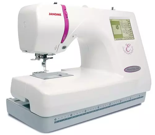 Janome Embroidery Machines: Models Memory Craft 500e, 350e and other sewing and embroidery machines. How to embroider? 15630_14