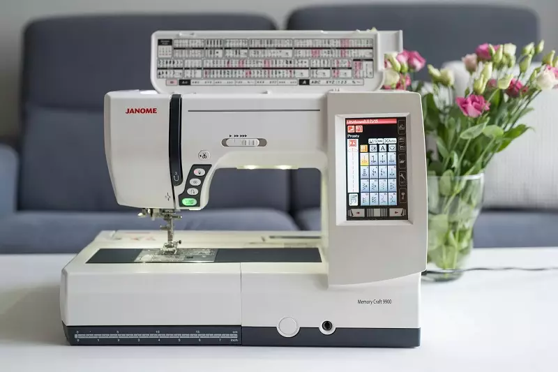 Janome Embroidery Machines: Models Memory Craft 500e, 350e and other sewing and embroidery machines. How to embroider? 15630_6
