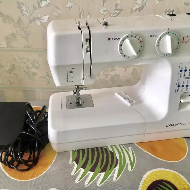 Comfort Sewing Machines: Umarnin don amfani, model 80 da 200a, 16 da kuma 30, 2, da kuma 100a, 20 da 535 15641_11