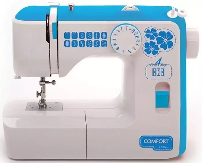 Comfort Sewing Machines: Umarnin don amfani, model 80 da 200a, 16 da kuma 30, 2, da kuma 100a, 20 da 535 15641_21