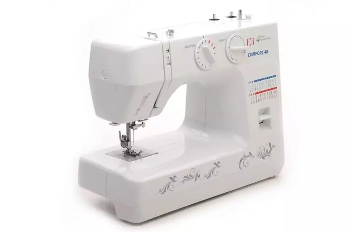 Comfort Sewing Machines: Umarnin don amfani, model 80 da 200a, 16 da kuma 30, 2, da kuma 100a, 20 da 535 15641_26