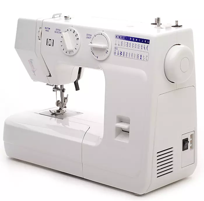 Comfort Sewing Machines: Umarnin don amfani, model 80 da 200a, 16 da kuma 30, 2, da kuma 100a, 20 da 535 15641_3