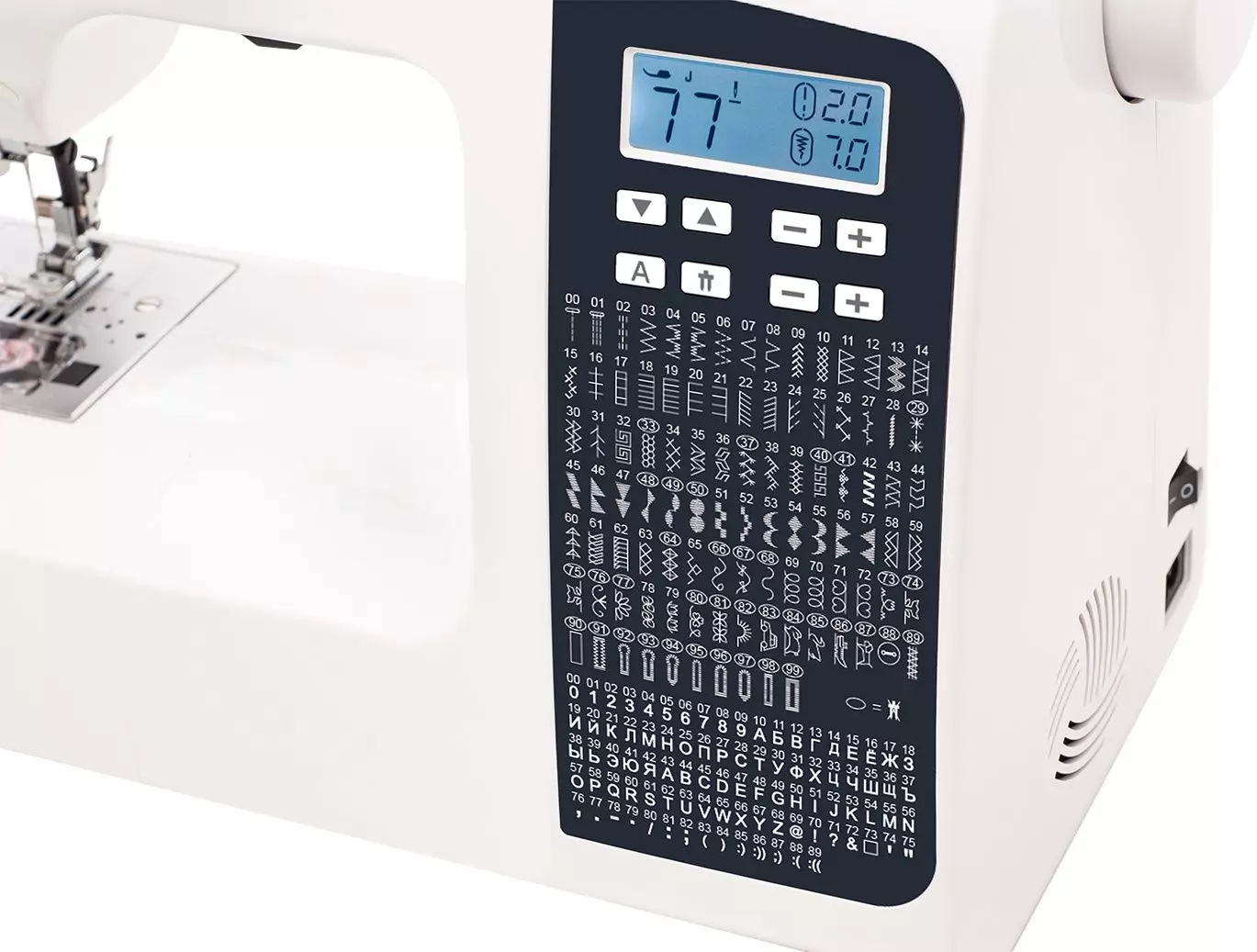 Comfort Sewing Machines: Umarnin don amfani, model 80 da 200a, 16 da kuma 30, 2, da kuma 100a, 20 da 535 15641_8