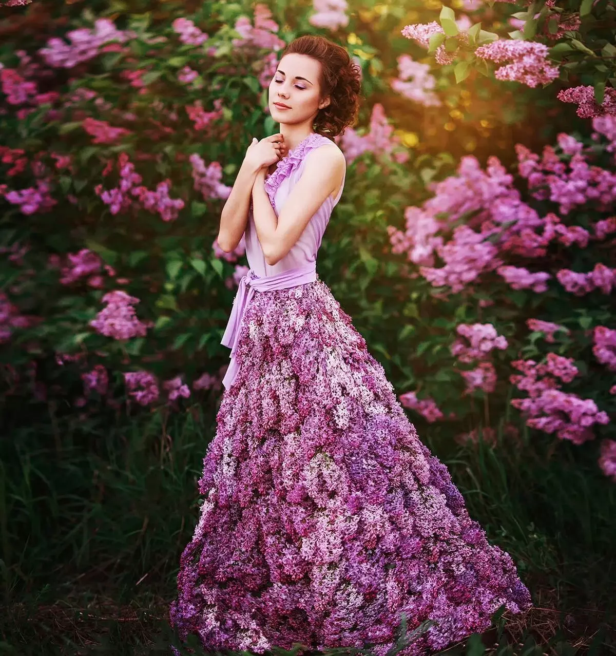 Dress mula lilac