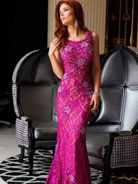 Lace Evening Dress for Graduation