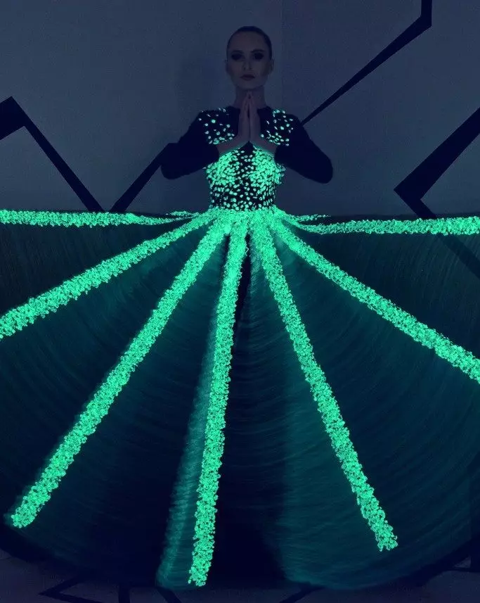 Evening dress luminous from Rami Cadi