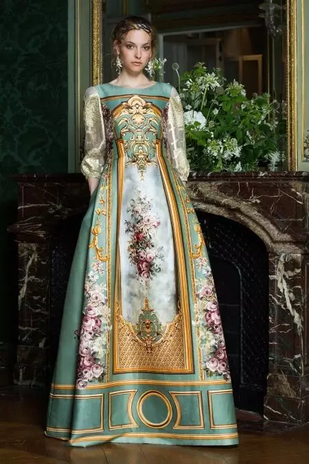 dress ຕອນແລງ 2016 ຈາກ Alberta Freretti ໃນແບບ Baroque