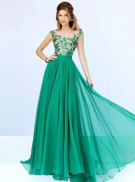 Gaun Emerald Long.