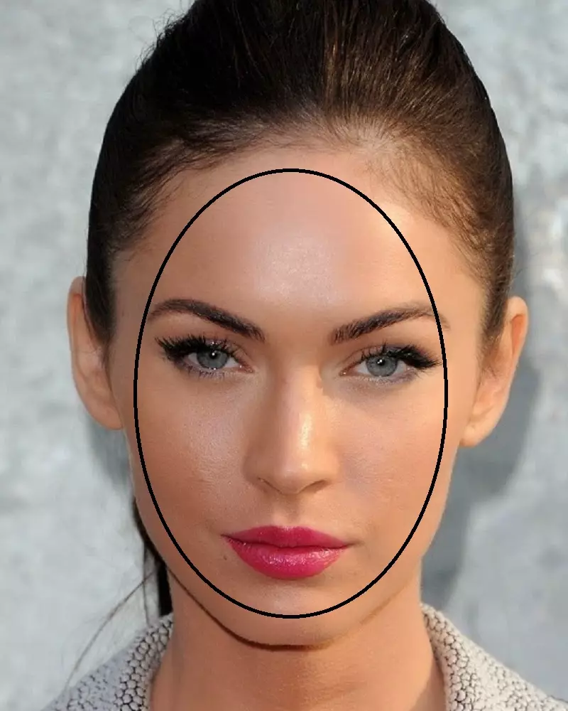 Ovalno lice (67 slike): šminka za tip oval, kako pravilno primijeniti rumenila, vrste obrazaca i razlika u odnosu na izduženom licu 15743_20