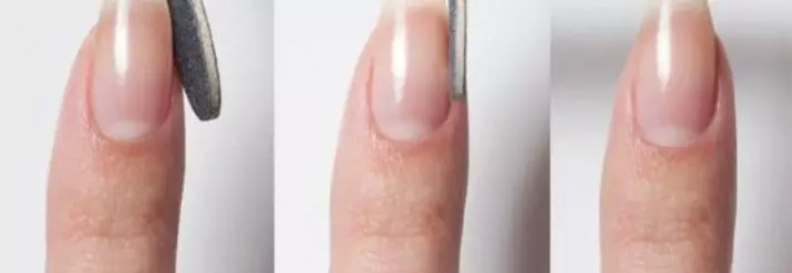 Korta skarpa naglar (19 bilder): Hur man gör en vacker manikyr? Intressanta designalternativ 15842_9