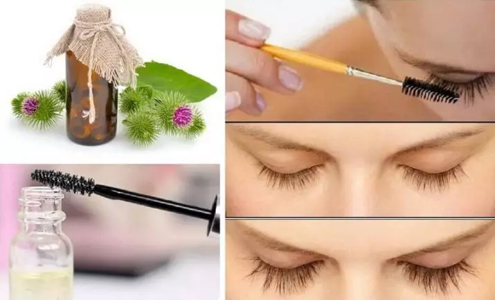 Beautiful eyelashes: how to make cilia beautiful? Natural painted eyelashes, care and use of funds 15888_16