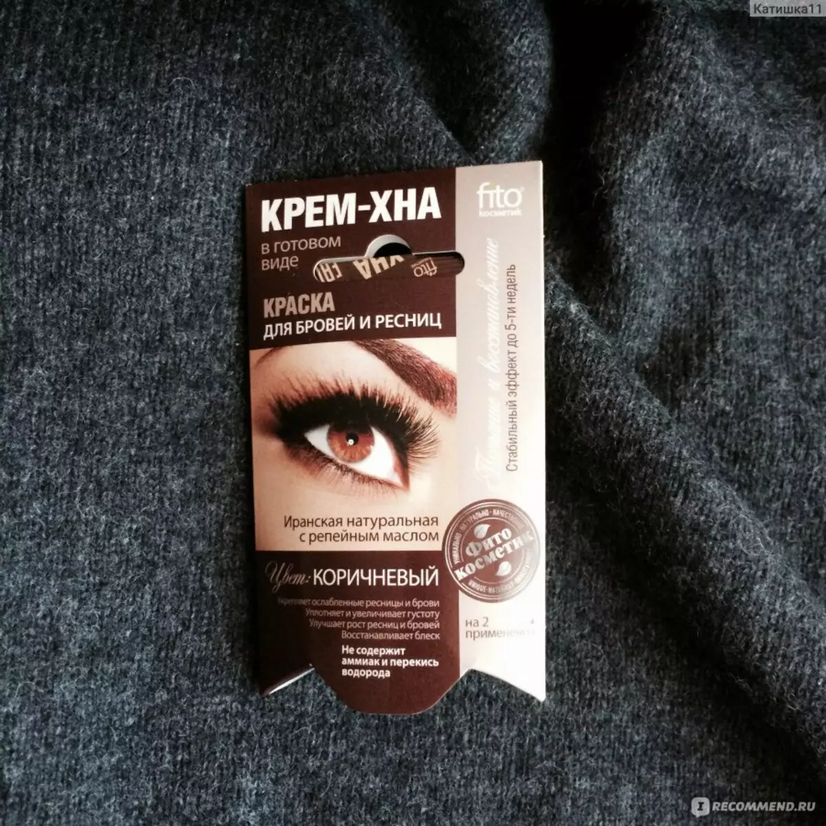 Staining Henna Eyelashes (34 photos): How to paint with cream-henna at home? Reviews after painting 15910_12