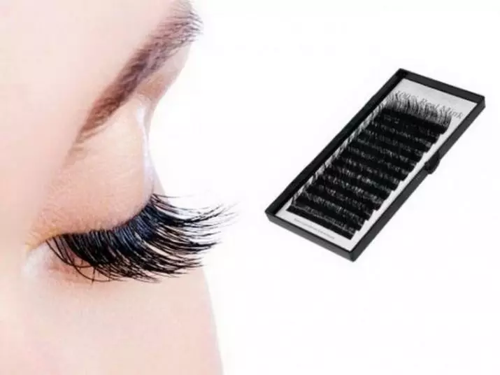 Flashing of eyelashes for building (66 photos): types of extensive eyelashes, z and other forms of bends. What are the difference and what is the difference? How to choose? 15928_19