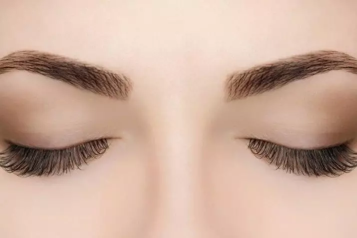 Flashing of eyelashes for building (66 photos): types of extensive eyelashes, z and other forms of bends. What are the difference and what is the difference? How to choose? 15928_50