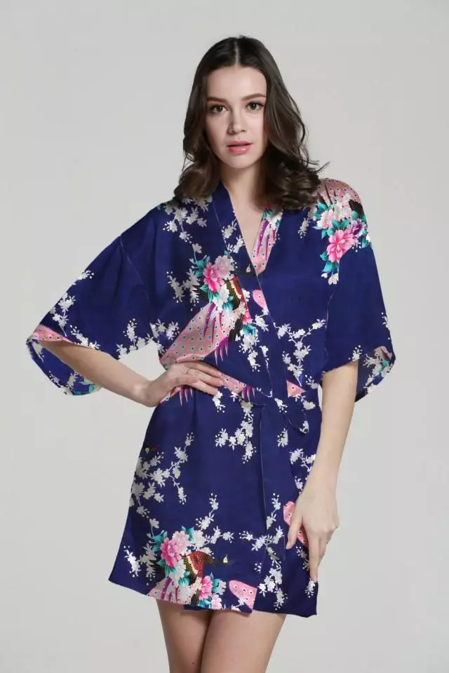 Kimono badjent 59 Foto's: prachtige frouljusdressing yn Kimono-styl, Japansk, Lace 1595_37