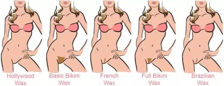 Shugaring Deep Bikini: como fan unha zona de unha zona íntima feminina e que é? Lonxitude do cabelo, comentarios despois do procedemento 15985_5