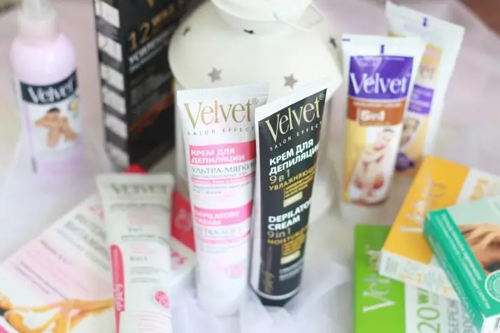 Velvet Cream pre Depilácia: Návod na použitie, koľko potrebujete na udržanie dátumu vypršania platnosti, prehľad produktov a recenzie 15988_2