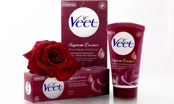 用於親密區的脫毛的Veet Cream：婦女比基尼領域的脫毛品種的乳膏，使用說明 16001_3