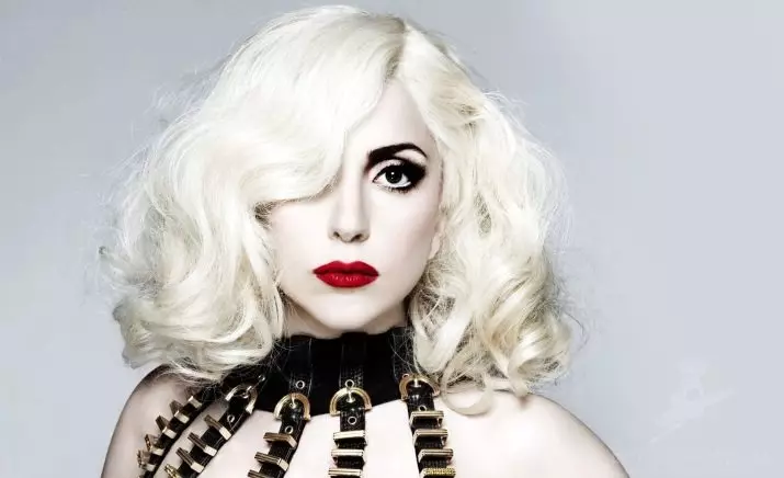MakeUp Lady Gaga: Ako robiť etapy? Výber kozmetiky a krásnych príkladov 16013_2