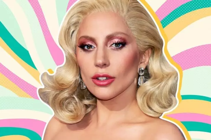 Trucco Lady Gaga: Come rendere le fasi? Selezione di cosmetici e bellissimi esempi 16013_3