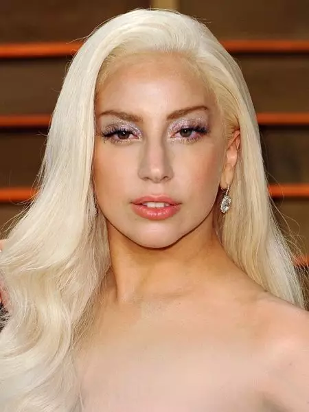 化妝女士Gaga：如何製作階段？選擇化妝品和美麗的例子 16013_31