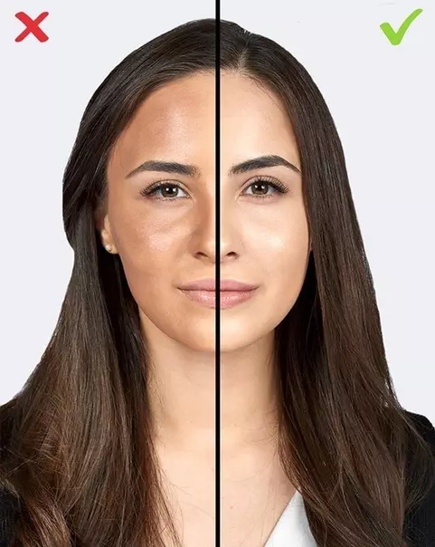 35 વર્ષ પછી મેકઅપ: મેકઅપ કરો, જે 35 વર્ષમાં સ્ત્રીઓને અનુસરશે. ભૂલો. યુવાન જોવા માટે તેને લાગુ કરવા માટે તેને કેવી રીતે મૂકવું? 16014_23