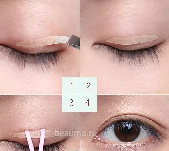 東方化妝（70張照片）：適用於棕色，綠色和藍色的眼睛。如何一步一步地製作婦女？美麗的例子 16016_61