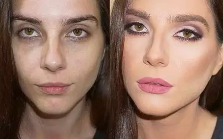 Comment réduire le nez avec maquillage? 49 photo Comment faire un nez moins long à long terme étape par étape? Schéma de réduction visuelle d'un large et autre nez 16023_44