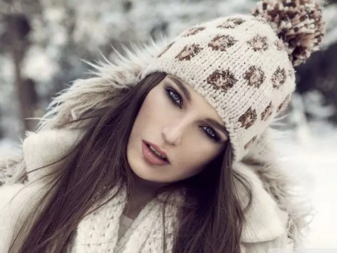 Winter makeup: lightweight beautiful unusual makeup. How to step bypass make a simple makeup? Best ideas 16048_6