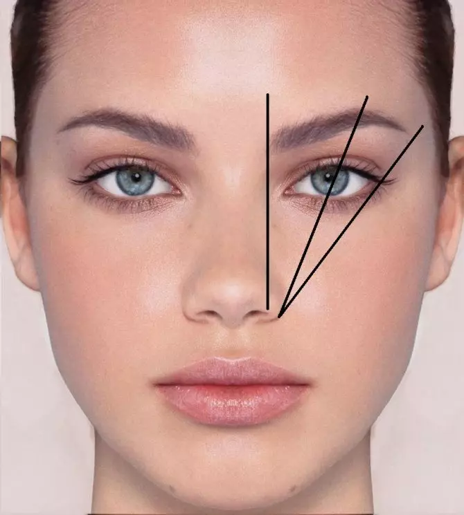 Eyebrow makeup (49 mga larawan): Step-by-step na pampaganda lapis at mga anino para sa mga nagsisimula, propesyonal na pampaganda, pinakamahusay na mga tool 16061_13