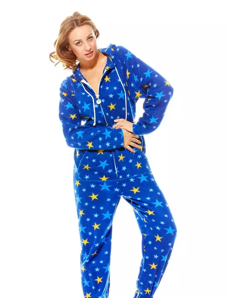 Futuzham Pajamas: Pejamas n'ụdị ụmụ anụmanụ 1606_18
