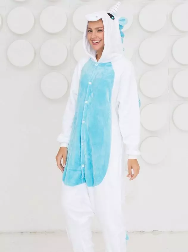 Futuzham Pajamas: Pejamas n'ụdị ụmụ anụmanụ 1606_20