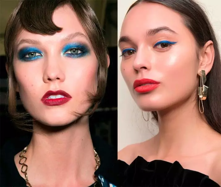 Make-up in die styl van die 90s (48 foto's): Hoe het meisies in Rusland en Amerika geverf? Make-up op die retro disco stap vir stap. Hoe om dag make-up te maak? 16086_45