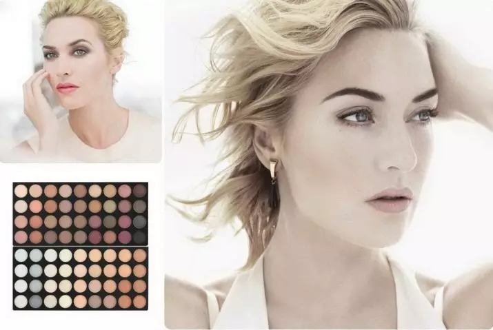 Makeup for blondes (81 wêne): Bi çavên şîn û kesk, kesk û karium. Daytime Makeup Beautiful For Skinerm û êvarê Bi Lêvên Sor, ramanên din 16101_3