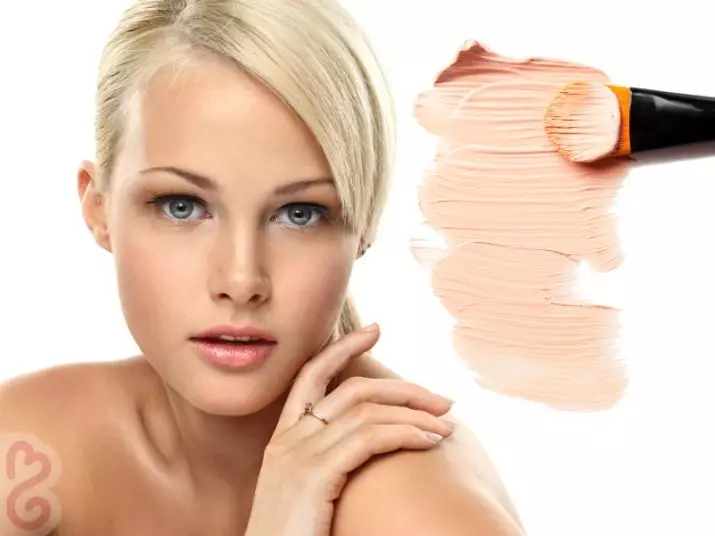 Makeup for blondes (81 wêne): Bi çavên şîn û kesk, kesk û karium. Daytime Makeup Beautiful For Skinerm û êvarê Bi Lêvên Sor, ramanên din 16101_35