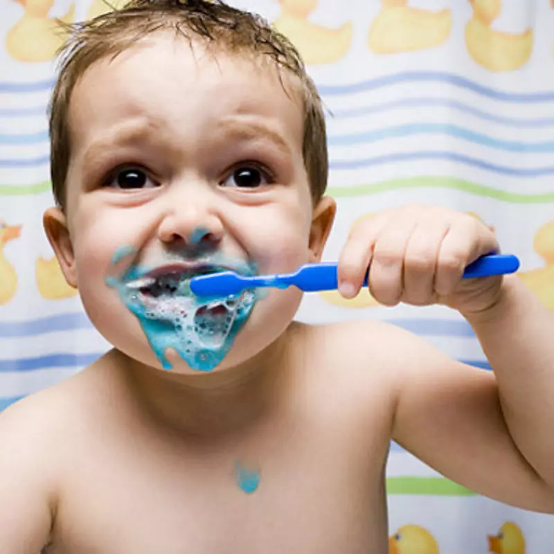 How to teach a child to brush your teeth? How to teach it with the help of a cleaning calendar and children's timer in 2-3 years? Learning hygiene if he does not want 16153_12